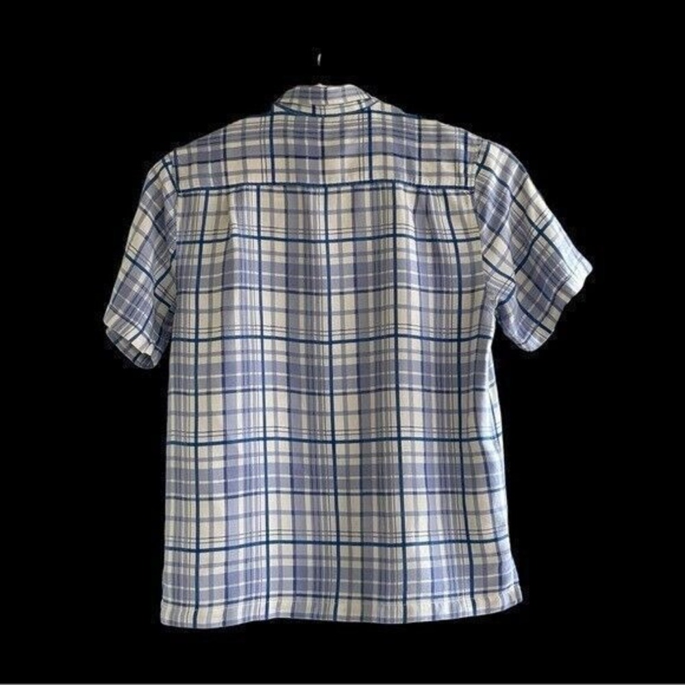 Tommy Bahama Silk/Linen Hawaiian Style Shirt Size Med - Picture 4 of 9